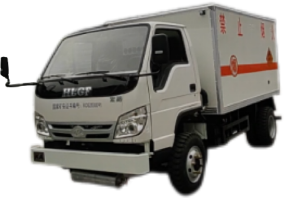 5噸礦用柴油機(jī)無軌爆破器材運(yùn)輸車